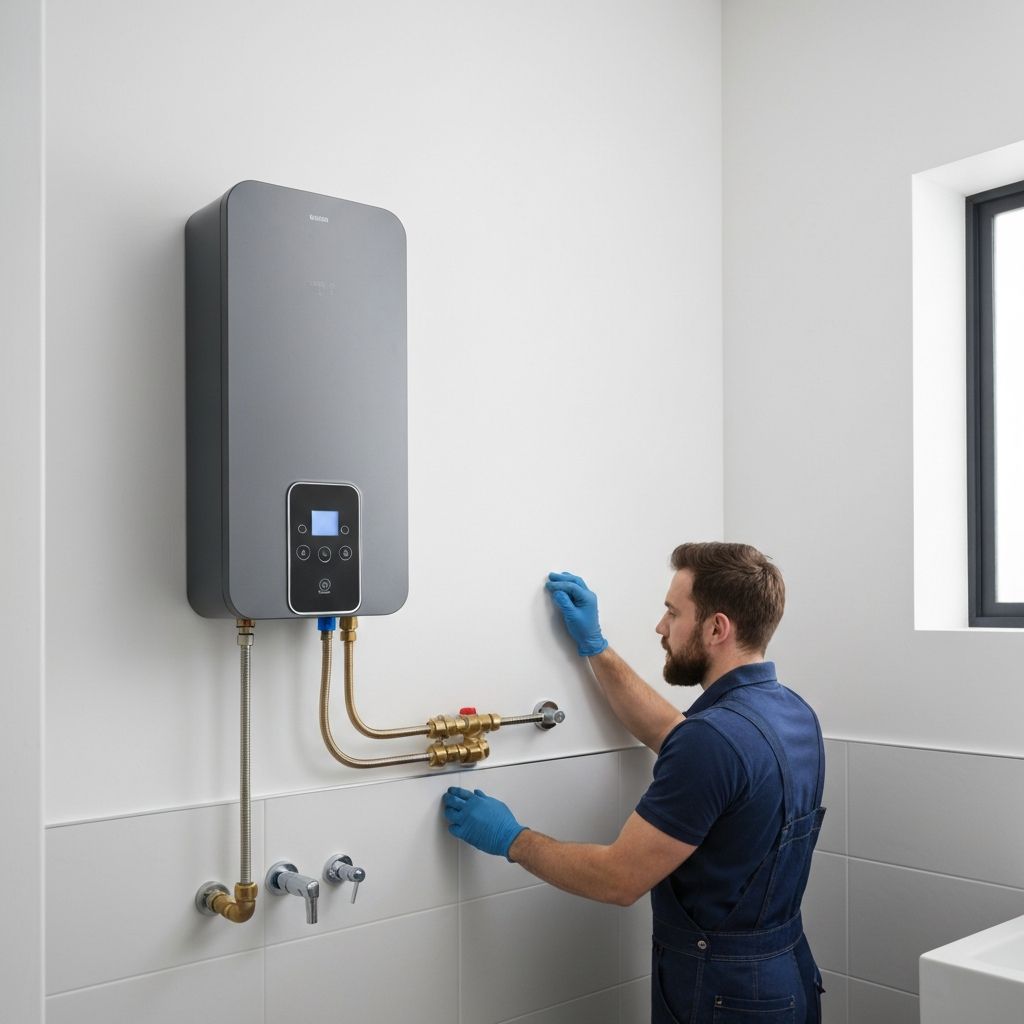 Water heater installation